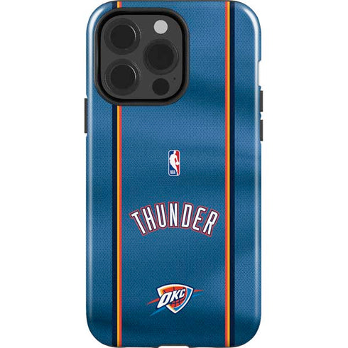 NBA Oklahoma City Thunder Jersey iPhone 15 Pro Impact Case